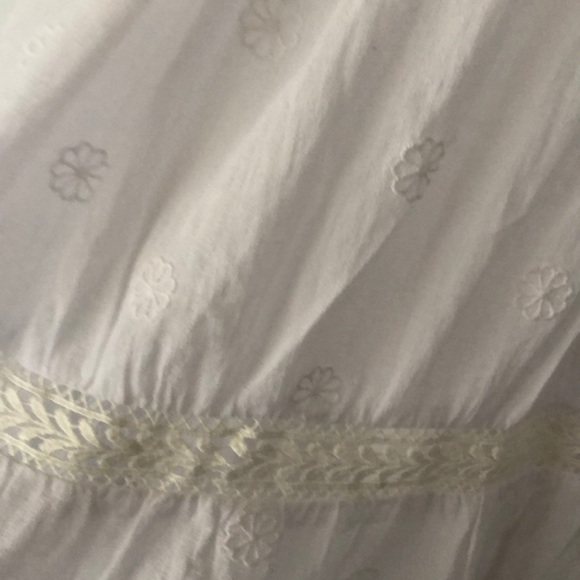 Madewell embroidered dress 👗 white Med NWOT - Picture 5 of 8